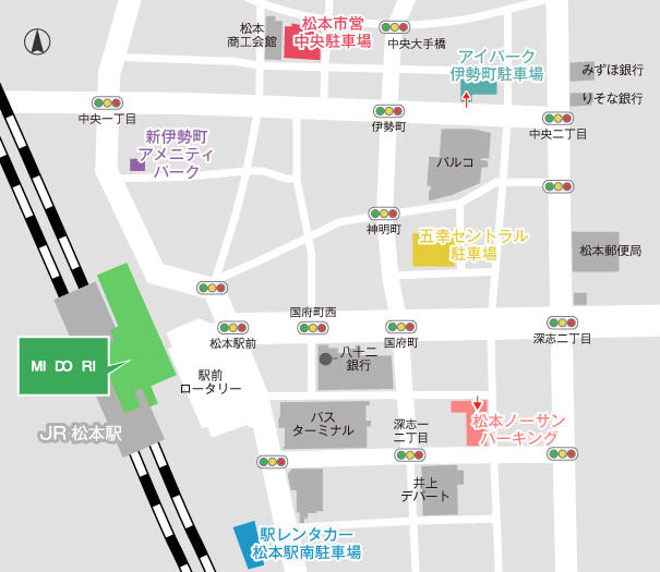 駐車場のご案内