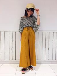 新作アイテムでsummer style ♪