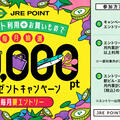 10,000ポイントプレゼントキャンペーン！～JRE POINT使って＆お買いもので毎月抽選で当たる！～