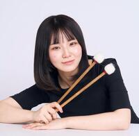 長野県出身　マリンバ奏者　竹内胡桃さん>