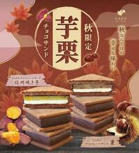 本日より秋限定のチョコレートサンド！