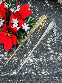 チャーム付き簪