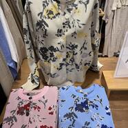 SamansaMos2 花柄カーディガン