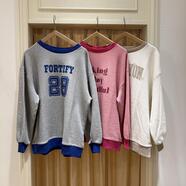 SamansaMos2 リンガーロゴスウェット