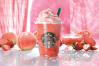 ピーチ ピンク フルーツ フラペチーノ®