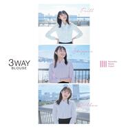 【Samantha Beauty Project 3WAYブラウス】スーツセレクトミドリ松本