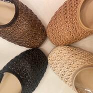 ✩ストロー×フラットパンプス✩