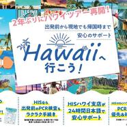 タイトル：HIS 長野　『ハワイツアーが2年ぶりに解禁です！！』