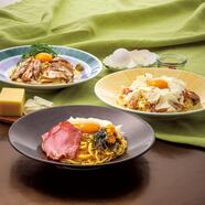 春期間限定パスタ「鎌倉カルボフェア」