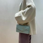 50%OFF♡シンプルベルトモチーフウォレットショルダー