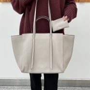 新作♡ソフトフェイクレザートートバッグ