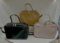 50%OFF♡スクエアジップレザーショルダーバッグ